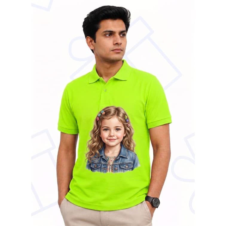 Dot Net Collar Men's 160 GSM Custom Graphic T-Shirt ( Size: S, M,L, XL, XXL )