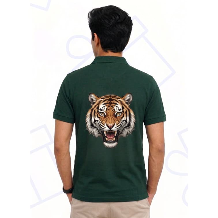 Dot Net Collar Men's 160 GSM Custom Graphic T-Shirt ( Size: S, M,L, XL, XXL ) image 4