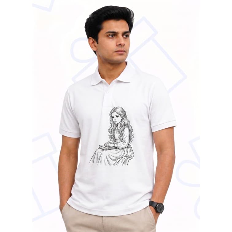Dot Net Collar Men's 160 GSM Custom Graphic T-Shirt ( Size: S, M,L, XL, XXL )