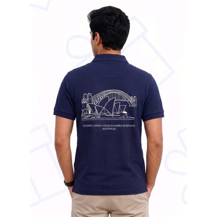Dot Net Collar Men's 160 GSM Custom Graphic T-Shirt ( Size: S, M,L, XL, XXL ) image 5