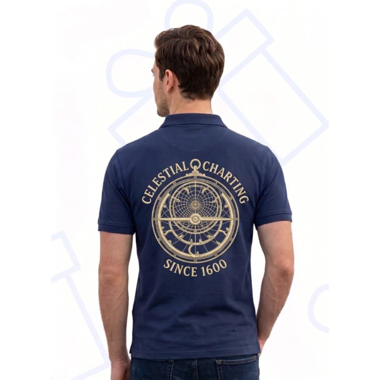 Collar Matty Men's 210 GSM Custom Graphic T-Shirt ( Size: S, M,L, XL, XXL ) image 4