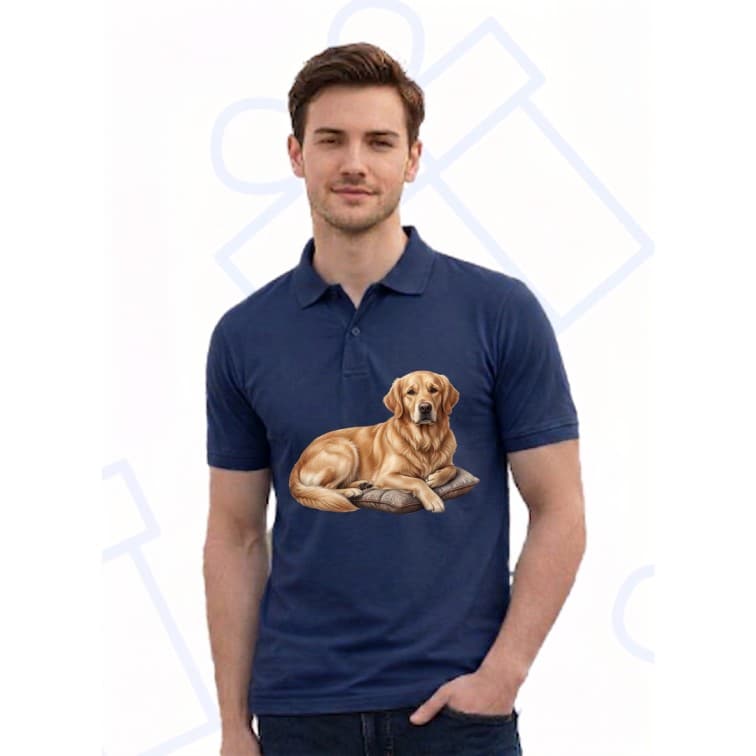 Collar Matty Men's 210 GSM Custom Graphic T-Shirt ( Size: S, M,L, XL, XXL ) image 5