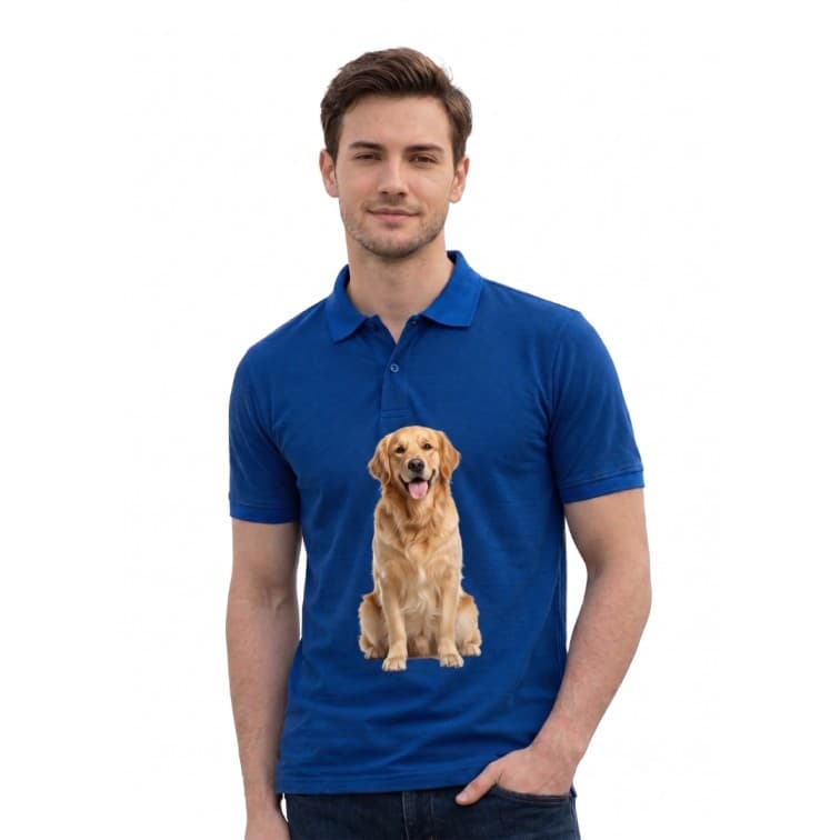 Collar Matty Men's 210 GSM Custom Graphic T-Shirt ( Size: S, M,L, XL, XXL ) image 4