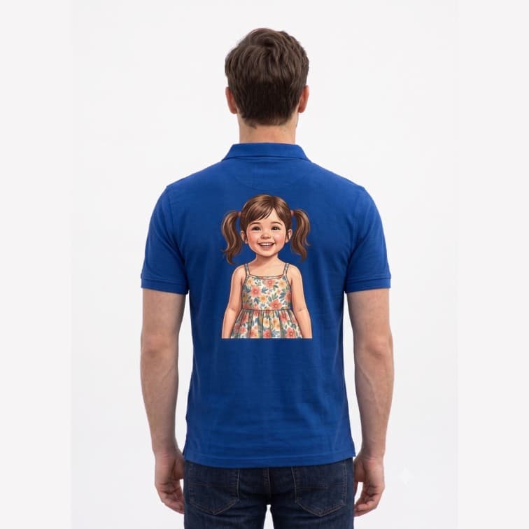 Collar Matty Men's 210 GSM Custom Graphic T-Shirt ( Size: S, M,L, XL, XXL ) image 5