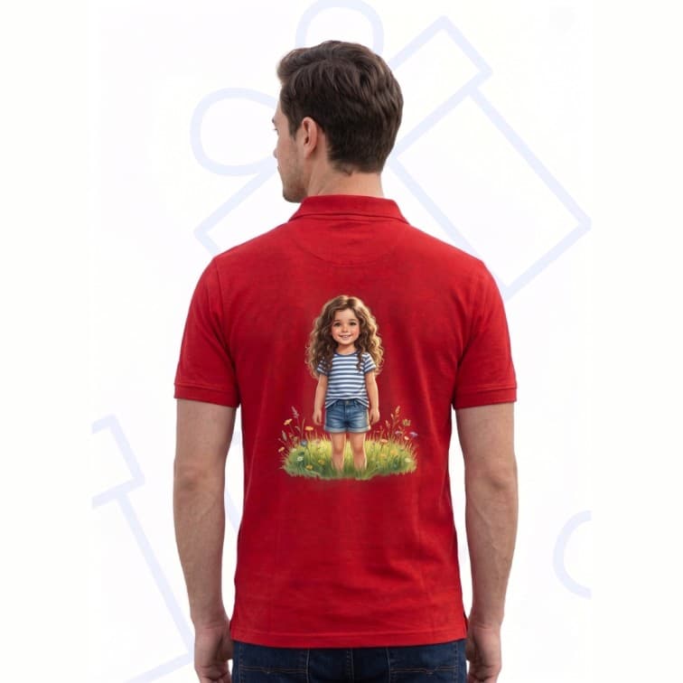 Collar Matty Men's 210 GSM Custom Graphic T-Shirt ( Size: S, M,L, XL, XXL ) image 4