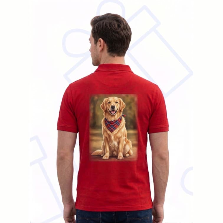 Collar Matty Men's 210 GSM Custom Graphic T-Shirt ( Size: S, M,L, XL, XXL ) image 5