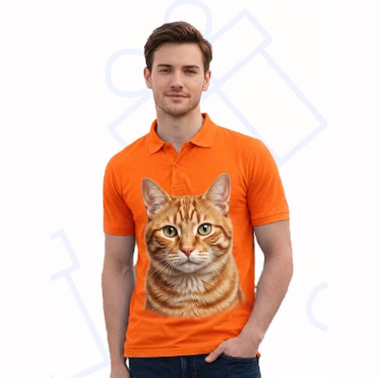 Collar Matty Men's 210 GSM Custom Graphic T-Shirt ( Size: S, M,L, XL, XXL )