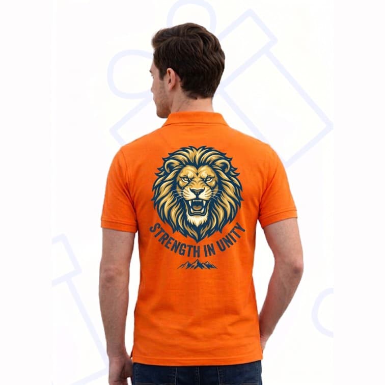 Collar Matty Men's 210 GSM Custom Graphic T-Shirt ( Size: S, M,L, XL, XXL ) image 3