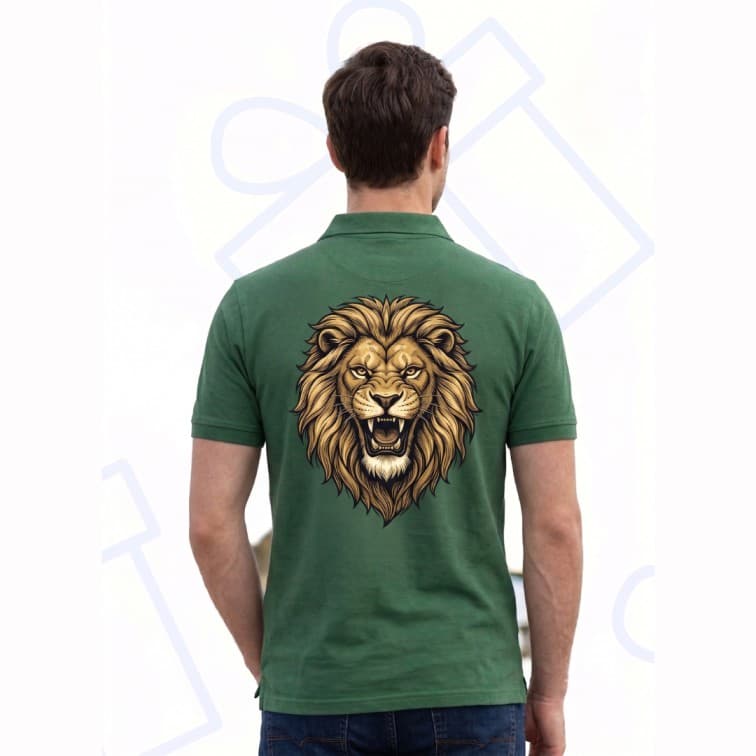 Collar Matty Men's 210 GSM Custom Graphic T-Shirt ( Size: S, M,L, XL, XXL ) image 5