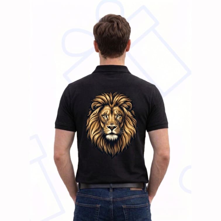 Collar Matty Men's 210 GSM Custom Graphic T-Shirt ( Size: S, M,L, XL, XXL ) image 2