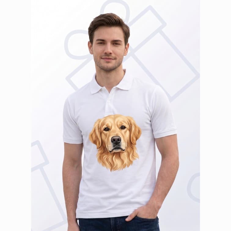 Collar Matty Men's 210 GSM Custom Graphic T-Shirt ( Size: S, M,L, XL, XXL ) image 5