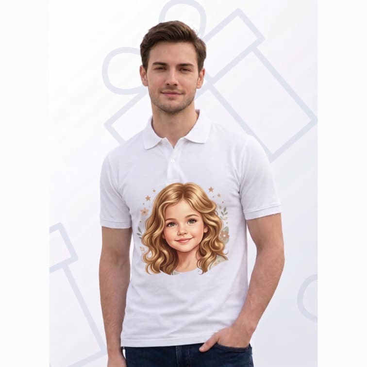 Collar Matty Men's 210 GSM Custom Graphic T-Shirt ( Size: S, M,L, XL, XXL )